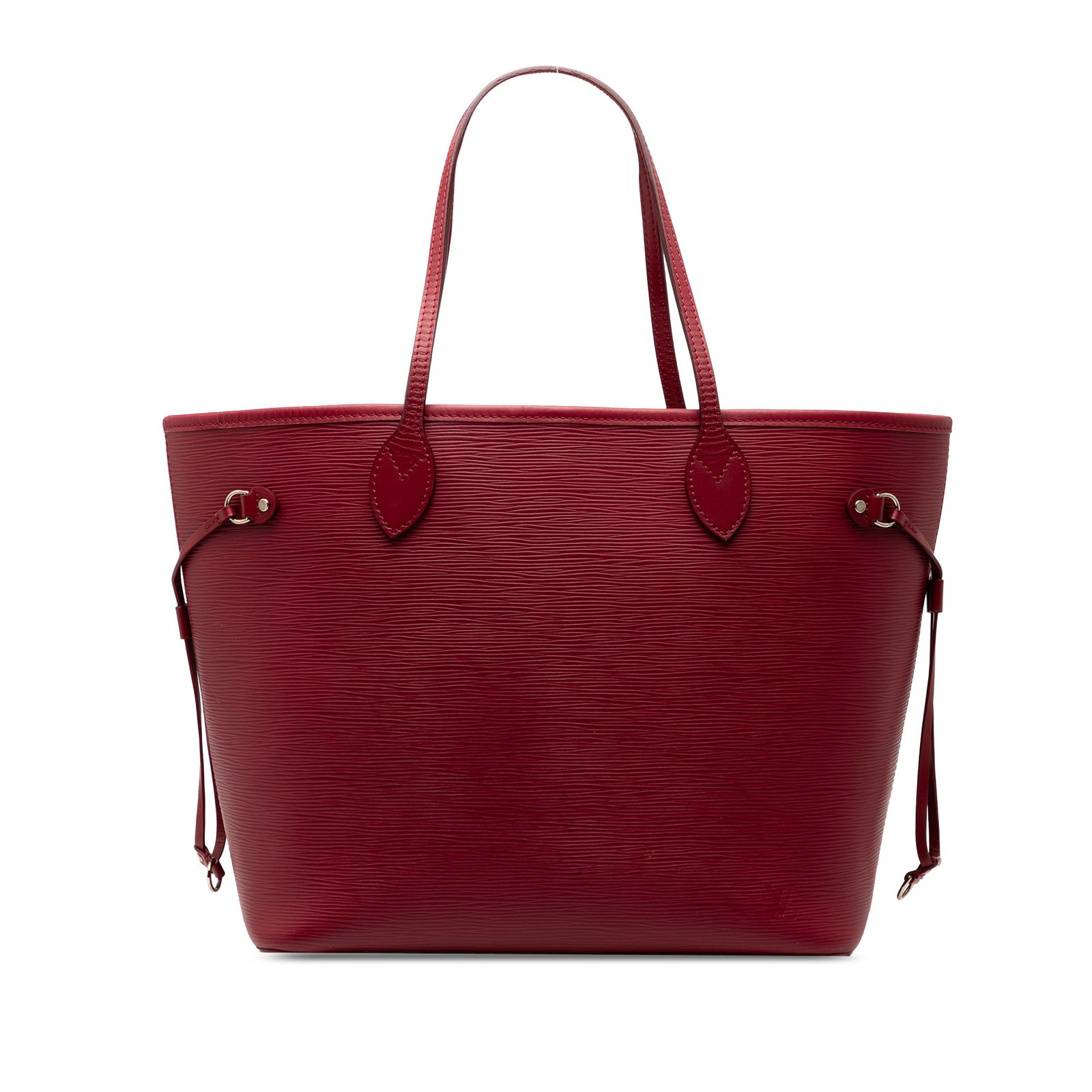 Epi Leather Neverfull MM Shoulder Bag by Louis Vuitton Red (1 of 6)
