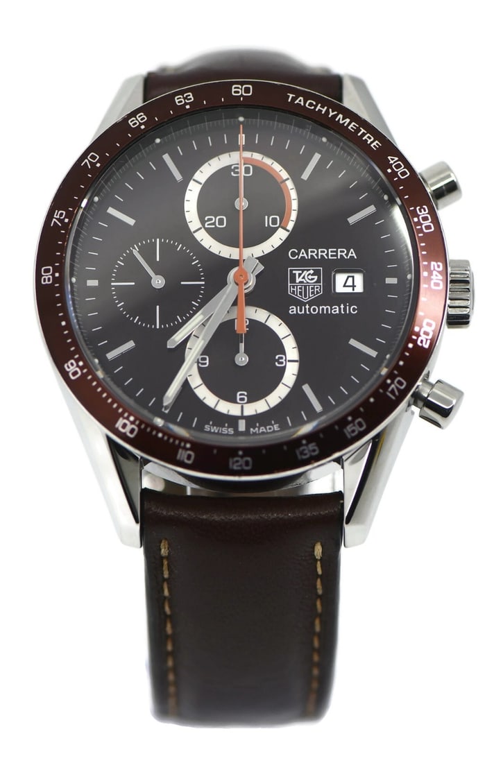 Carrera Chronograph Brown Dial Automatic Watch by TAG Heuer CV2013-1 (1 of 5)