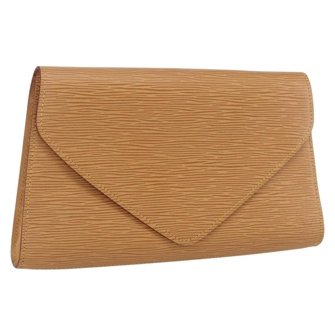 Beige Epi Leather Art Deco Clutch by Louis Vuitton M52639 (1 of 18)