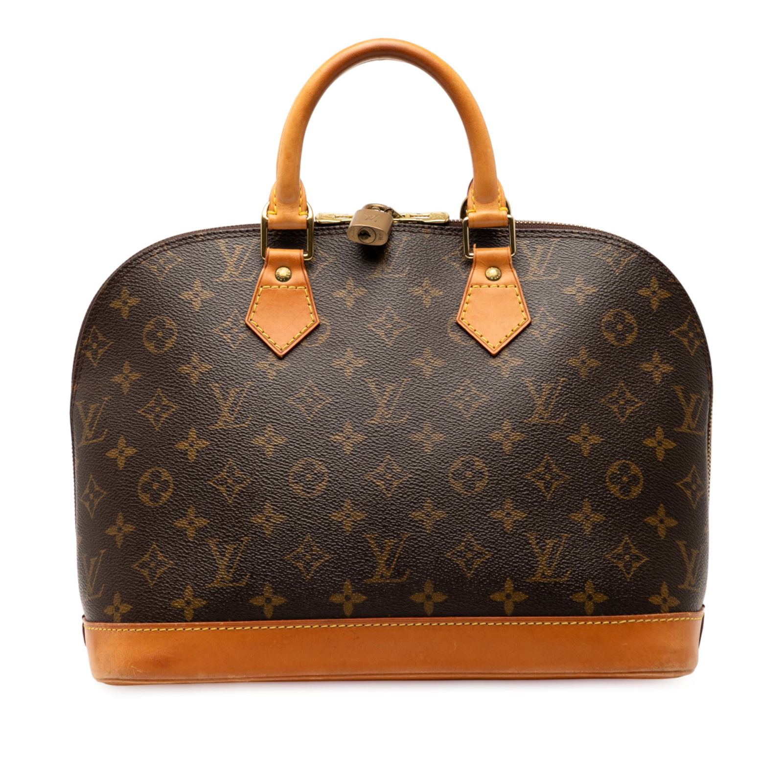 Louis Vuitton Monogram Alma PM Brown Canvas Bag (1 of 7)