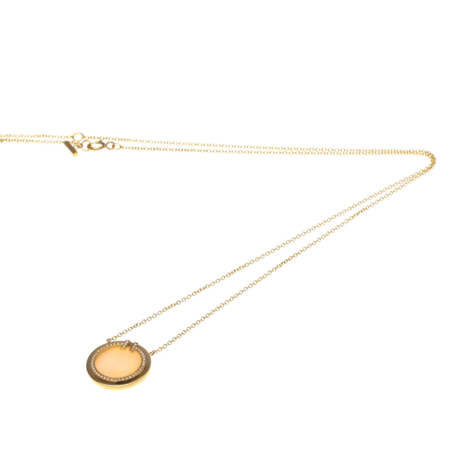 Rose Gold T Two Necklace by Tiffany & Co 45 cm (1 of 1)