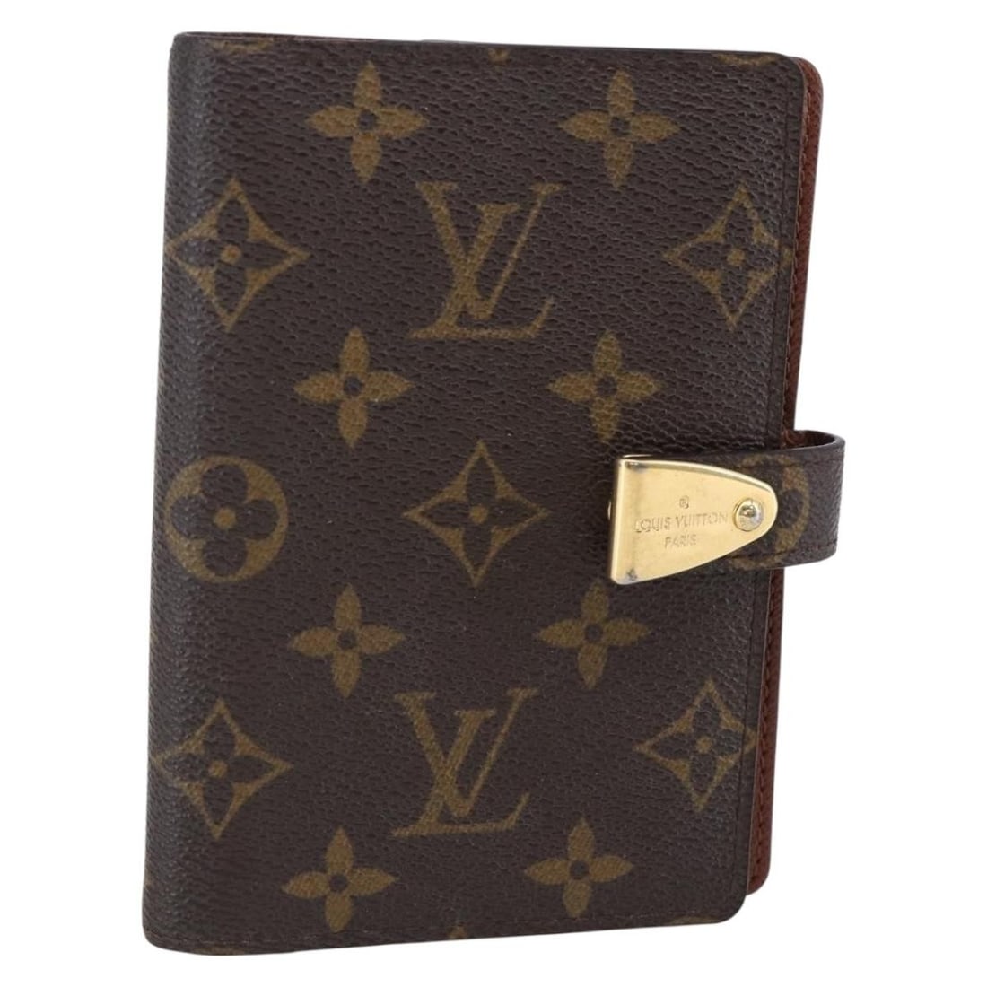 LOUIS VUITTON Monogram Agenda PM Day Planner Cover R21029 Auth (1 of 18)