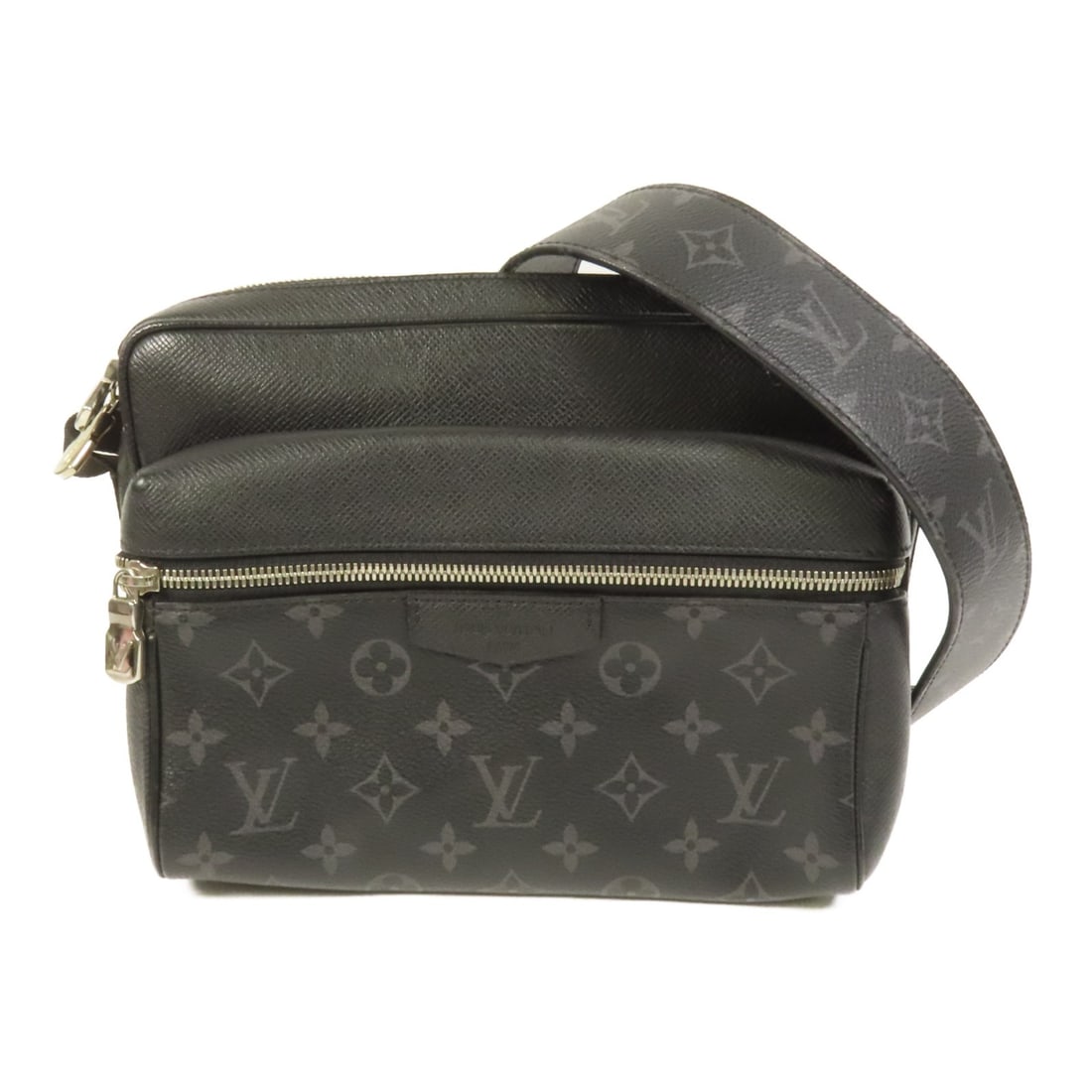 Louis Vuitton Outdoor Messenger Bag Monogram Eclipse Taiga M30233 Black (1 of 15)