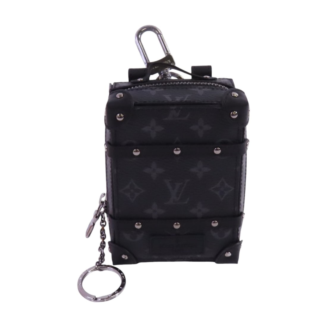Louis Vuitton Monogram Eclipse Black Trunk Keychain Pouch M80221 (1 of 15)