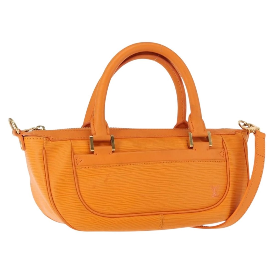 LOUIS VUITTON Epi Danura PM Shoulder Bag Orange Mandarin M5891H Auth (1 of 18)