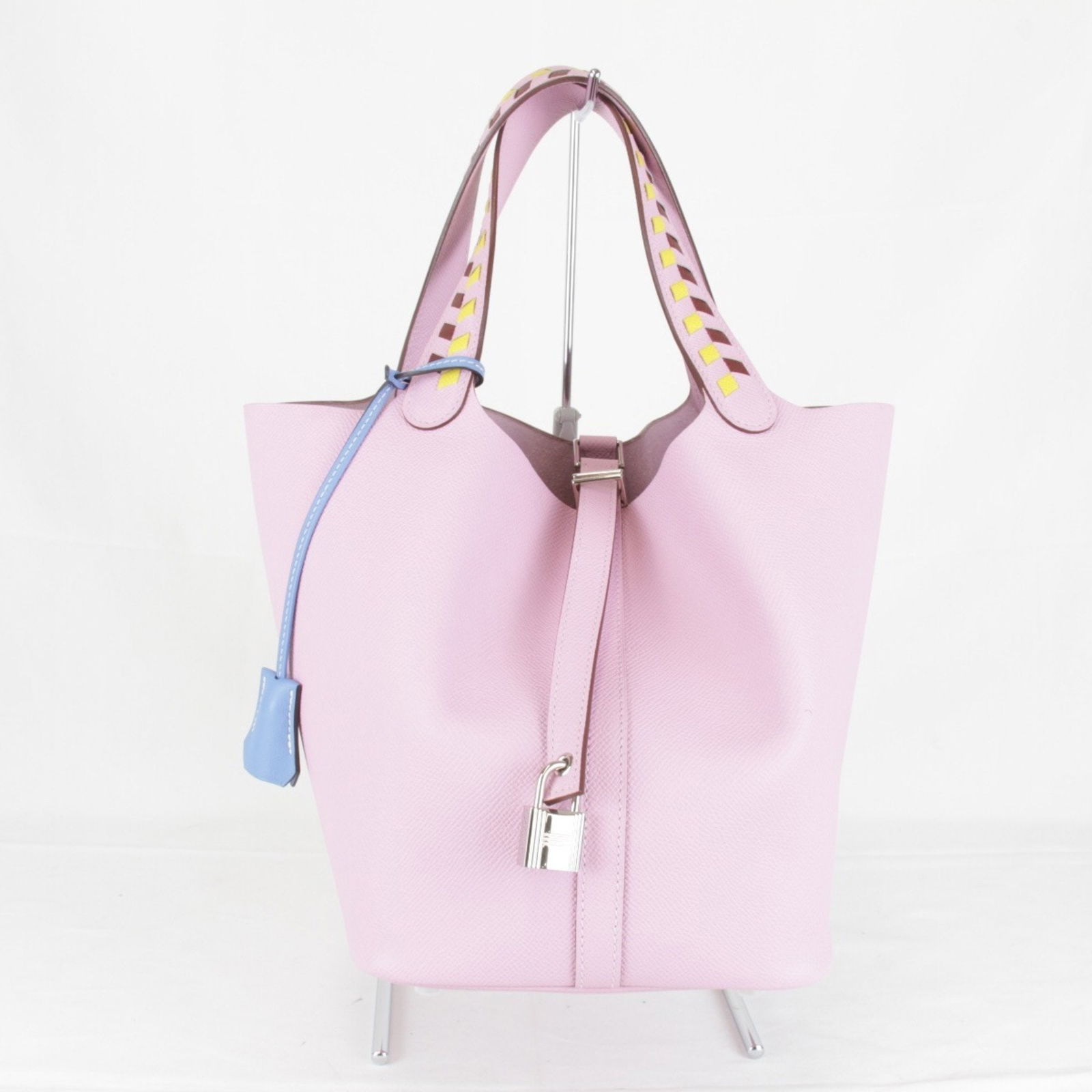 Pink Leather Hermes Picotin Lock Tote Bag 16cm (1 of 1)