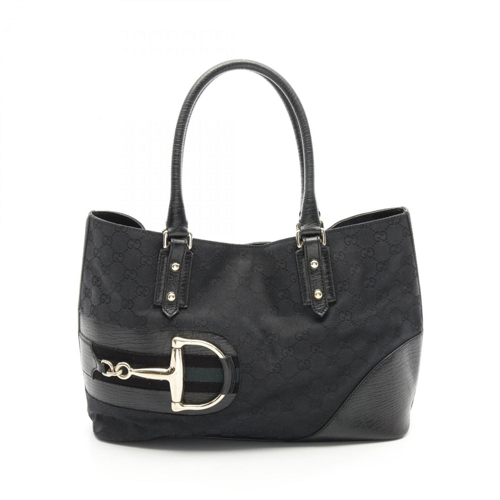 Black Canvas Women's Handbag by Gucci Italy (1 of 1)