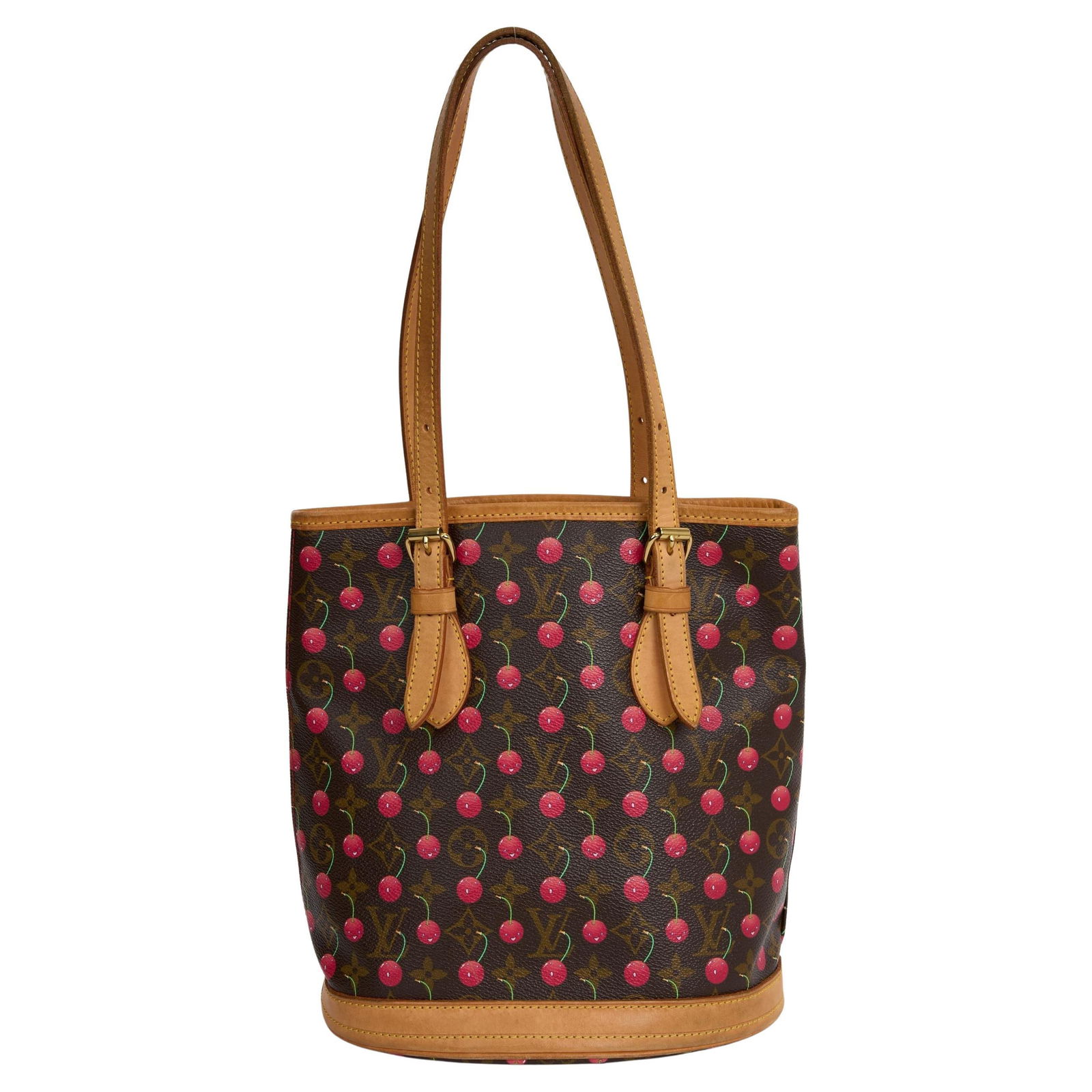Louis Vuitton Monogram Cerises Bucket Bag by Murakami 2005 Collection (1 of 9)