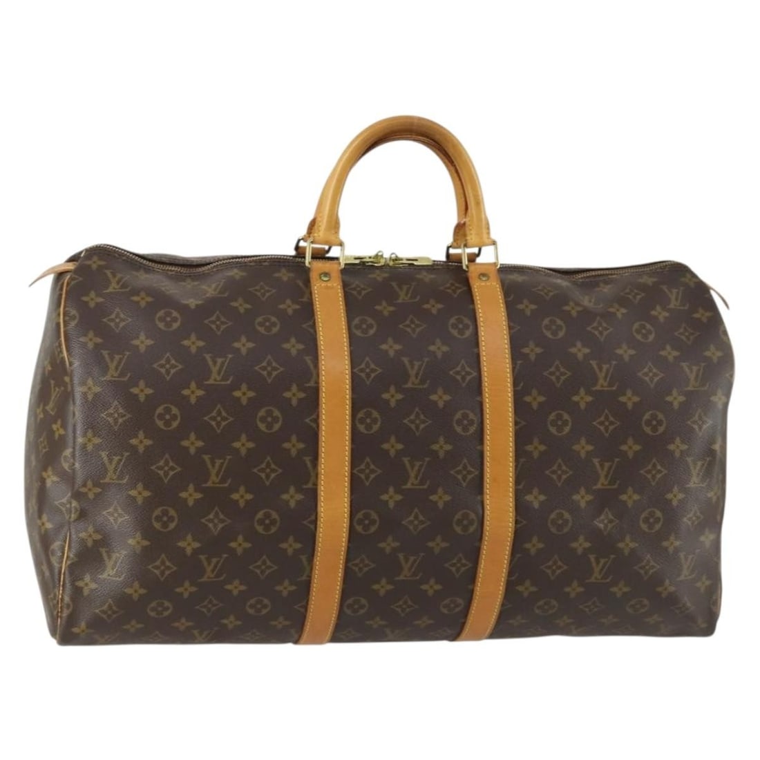 Louis Vuitton Keepall 55 Monogram Canvas Boston Travel Bag M41424 (1 of 18)