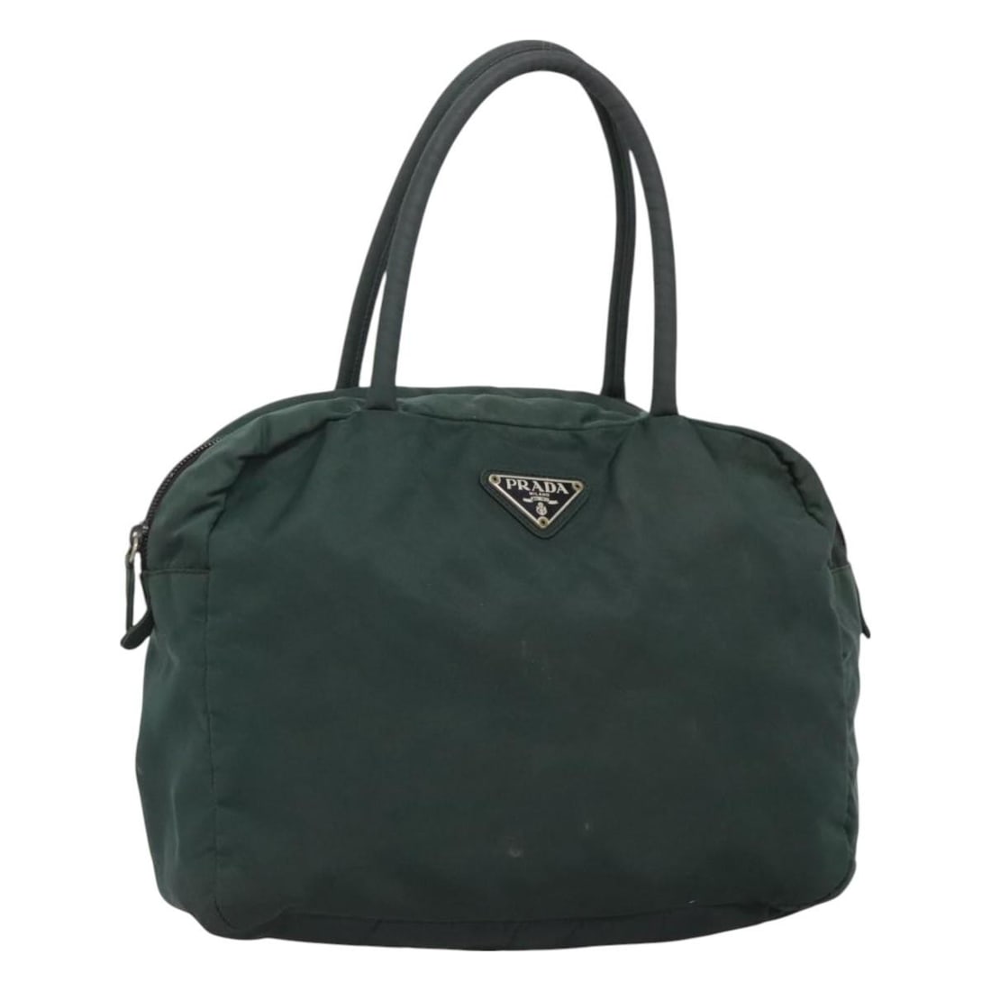 PRADA Khaki Nylon Shoulder Bag Made in Italy 130184: PRADA Khaki Nylon Shoulder Bag Made in Italy 130184 Elevate your accessory collection with this authentic PRADA shoulder bag, crafted in Italy from durable nylon in a stylish khaki color. This versati