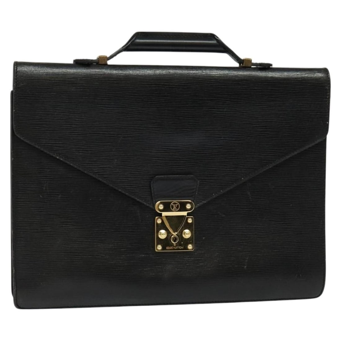Louis Vuitton Epi Serviette Conseiller Bag Vintage Black M54422 Auth (1 of 18)