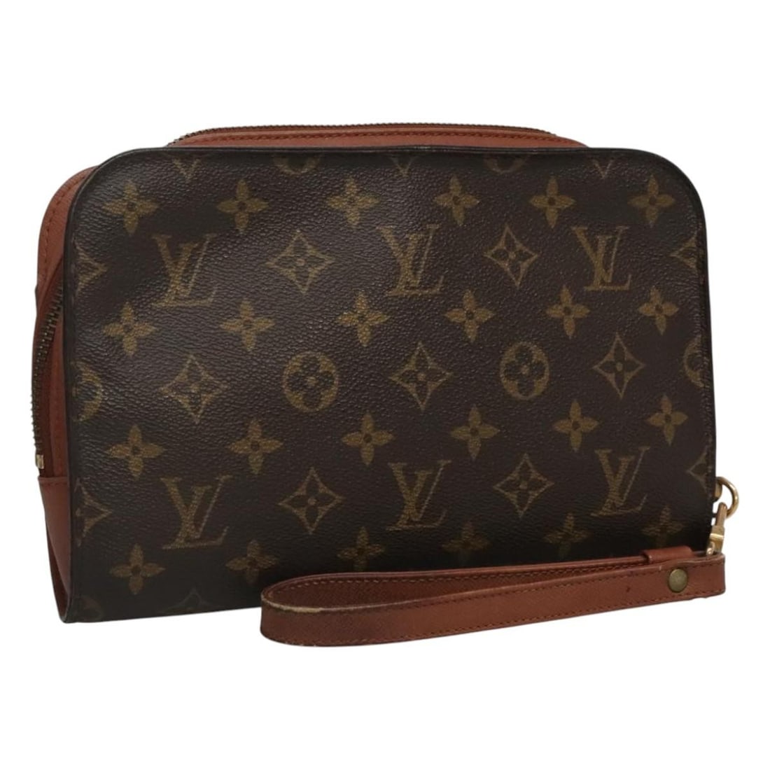 LOUIS VUITTON Monogram Orsay Clutch Bag M51790 Authentic France: LOUIS VUITTON Monogram Orsay Clutch Bag M51790 Authentic France This authentic LOUIS VUITTON Monogram Orsay Clutch Bag (Model M51790) is a stylish accessory that showcases the iconic Monogram Canvas i