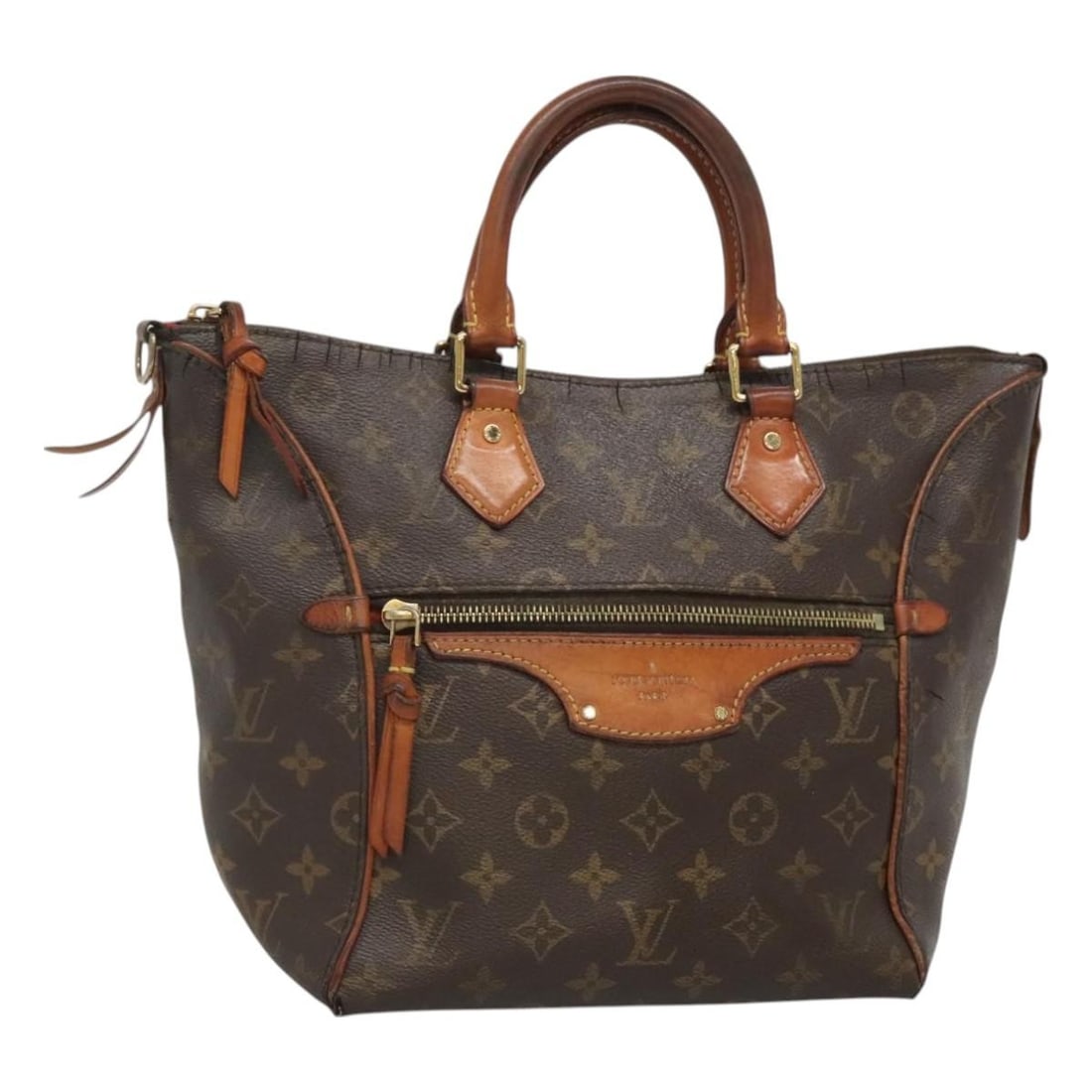 LOUIS VUITTON Monogram Tournel PM Hand Bag M44026 Auth France (1 of 18)