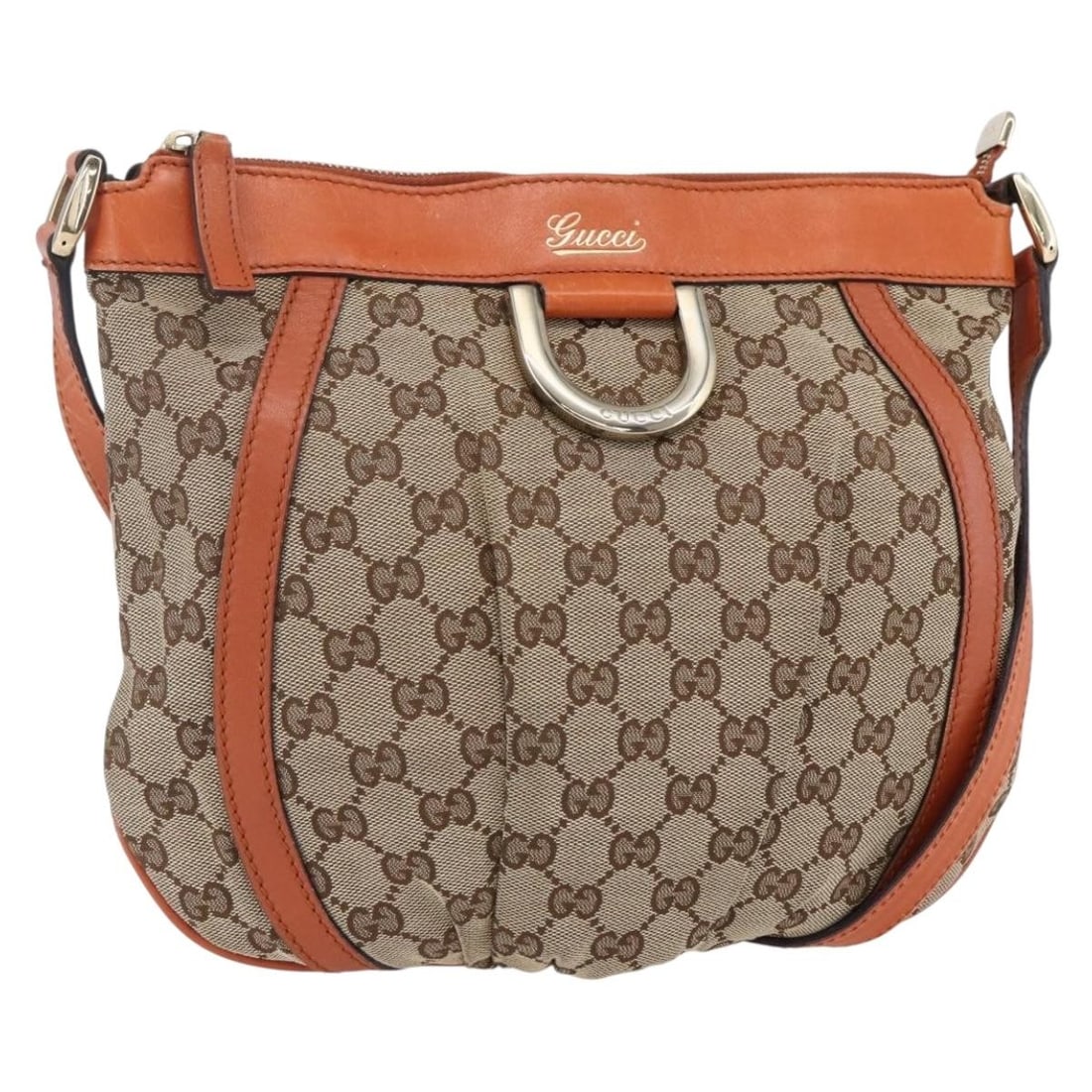 GUCCI GG Canvas Abbey Shoulder Bag Beige Gold 203257 Authentic: GUCCI GG Canvas Abbey Shoulder Bag Beige Gold 203257 Authentic This authentic GUCCI GG Canvas Abbey Shoulder Bag showcases a stylish blend of beige and gold hues, making it an elegant accessory for an