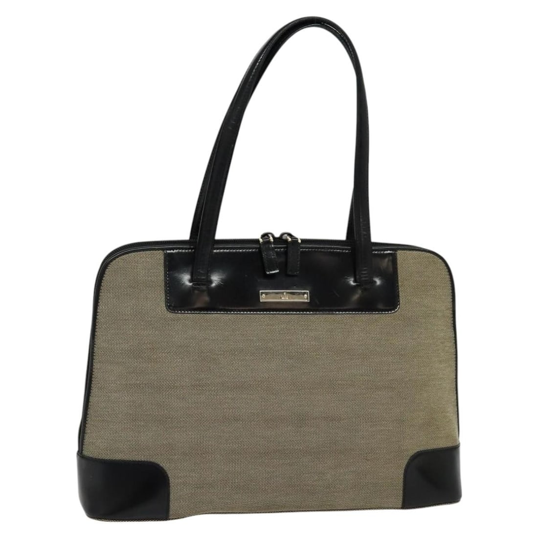 GUCCI 002 1122 Canvas Tote Bag Gray Black Silver Made in Italy: GUCCI 002 1122 Canvas Tote Bag Gray Black Silver Made in Italy This GUCCI tote bag combines style and functionality, crafted from durable canvas in a chic gray, black, and silver color scheme. The spa