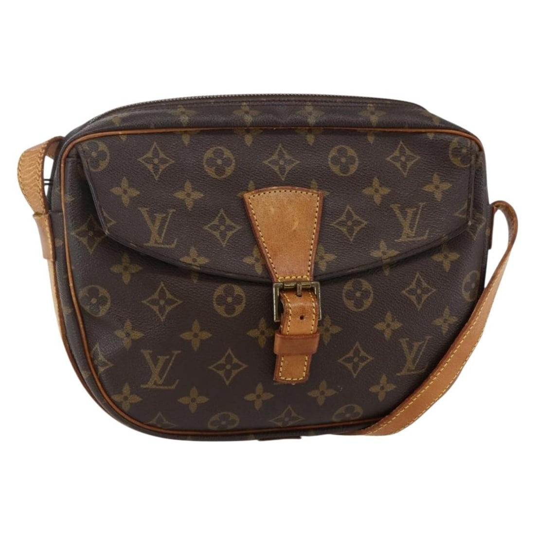 LOUIS VUITTON Monogram Jeune Fille GM Shoulder Bag M51225 Authentic France: LOUIS VUITTON Monogram Jeune Fille GM Shoulder Bag M51225 Authentic France This Louis Vuitton Monogram Jeune Fille GM Shoulder Bag (Model M51225) is an elegant accessory crafted in France from iconic