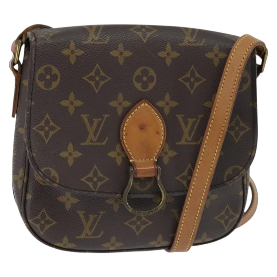 LOUIS VUITTON Monogram Saint Cloud MM Shoulder Bag M51243 Auth: LOUIS VUITTON Monogram Saint Cloud MM Shoulder Bag M51243 Auth This LOUIS VUITTON Monogram Saint Cloud MM Shoulder Bag, model M51243, is a stylish and functional accessory perfect for everyday use. Cr