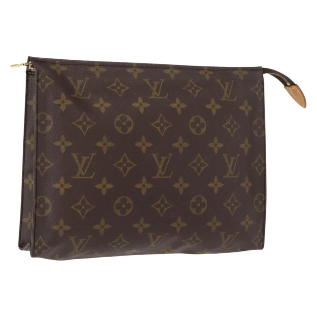 LOUIS VUITTON Monogram Poche Toilette 26 Pouch M47542 Auth: LOUIS VUITTON Monogram Poche Toilette 26 Pouch M47542 Auth Elevate your accessory game with the LOUIS VUITTON Monogram Poche Toilette 26 Pouch. Crafted from durable monogram canvas, this stylish pouch