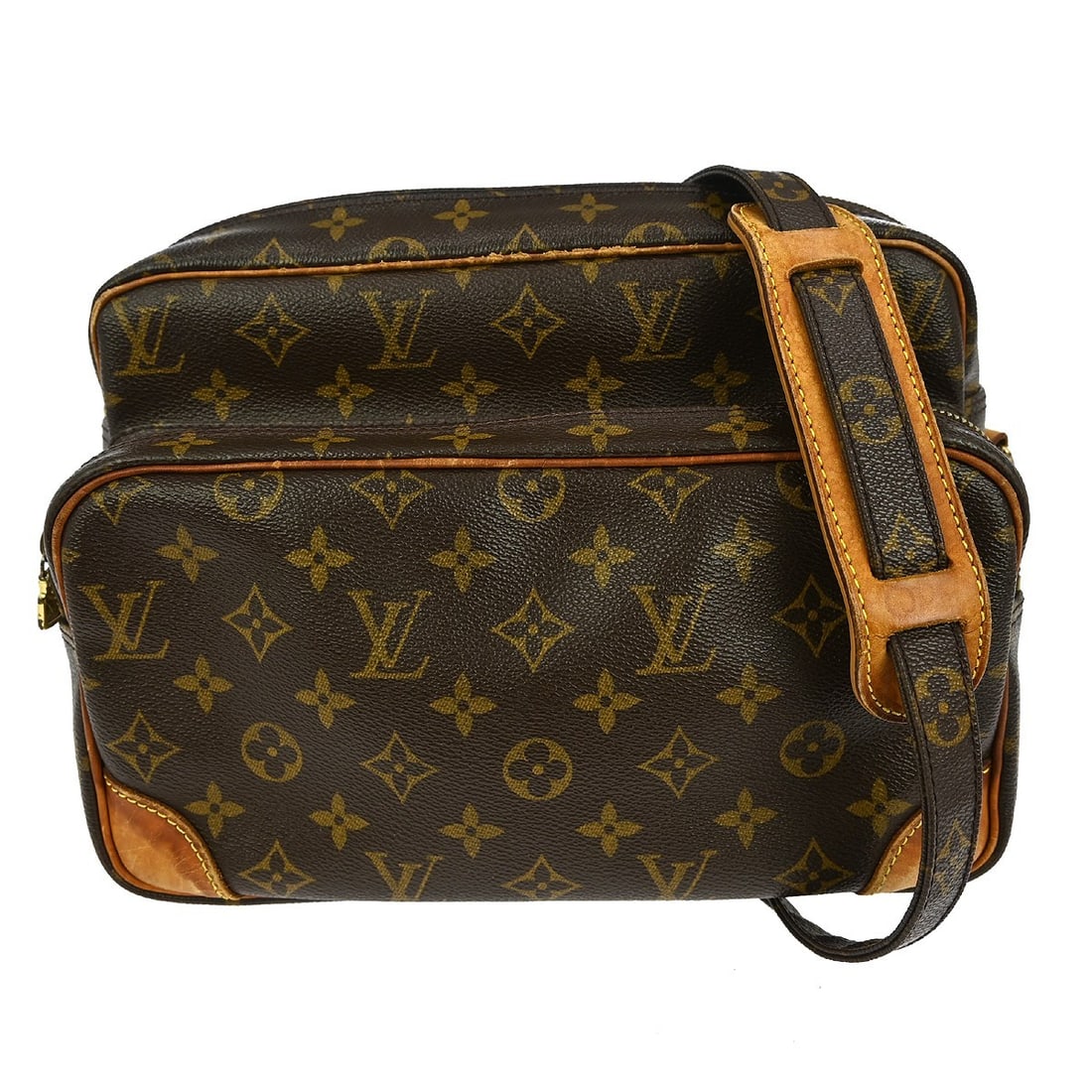 Louis Vuitton Nile Monogram Crossbody Bag M45244 Brown Vintage (1 of 9)