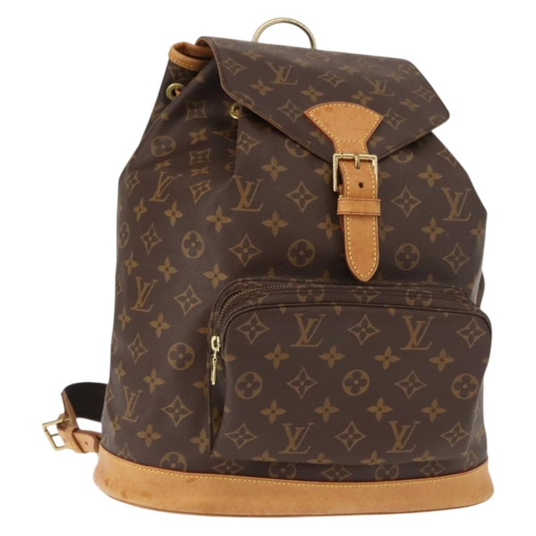 LOUIS VUITTON Monogram Montsouris GM Backpack M51135 Authentic France (1 of 18)