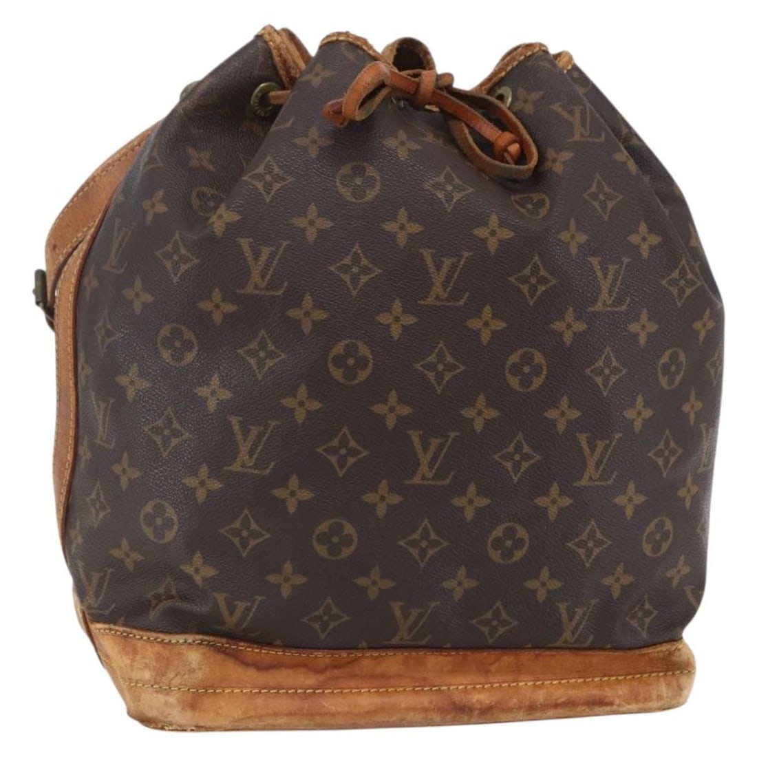 LOUIS VUITTON Monogram Noe Shoulder Bag M42224 Auth France (1 of 18)