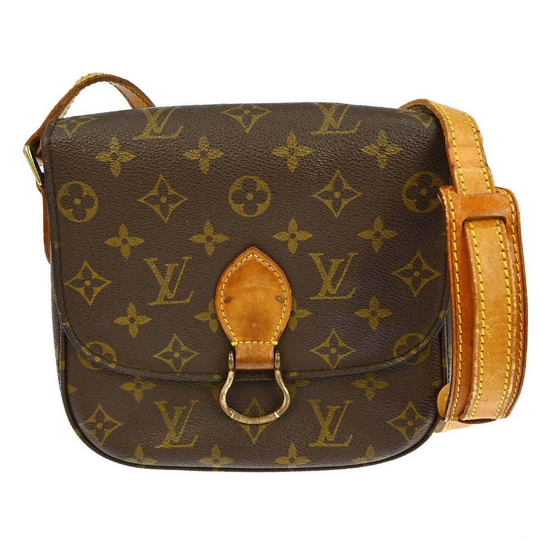Louis Vuitton Saint Cloud MM Monogram Canvas Medium Crossbody Shoulder Bag (1 of 10)