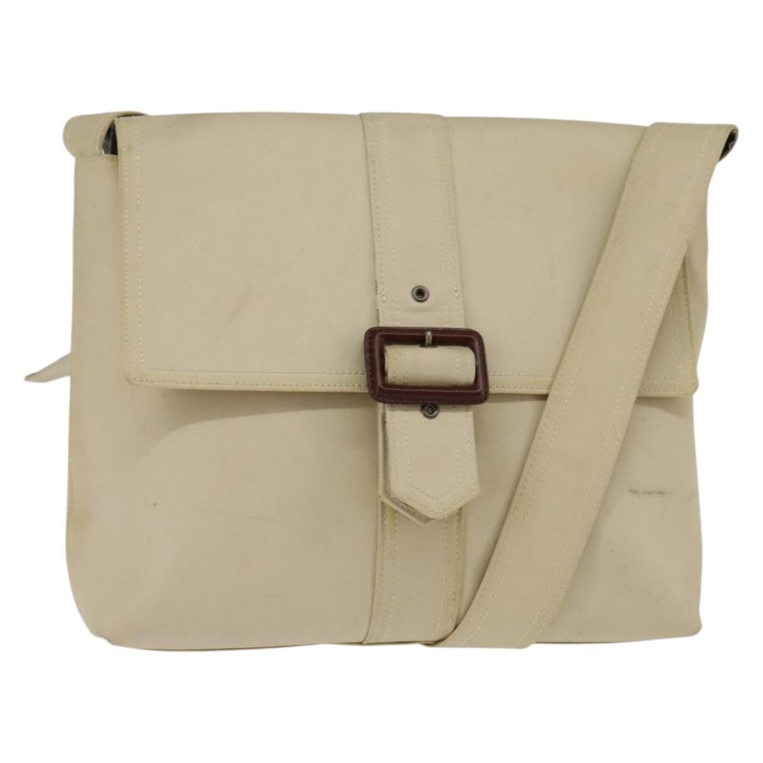 Burberry Beige Canvas Shoulder Bag BA5950 with Adjustable Strap: Burberry Beige Canvas Shoulder Bag BA5950 with Adjustable Strap This authentic Burberry shoulder bag is crafted from durable beige canvas, making it a stylish yet practical accessory for any outfit. W
