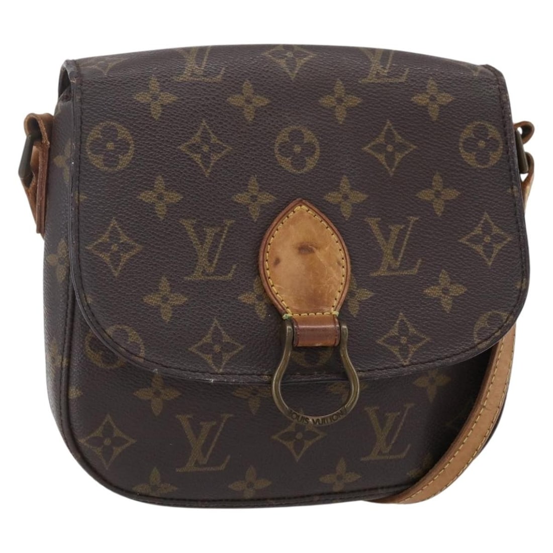 LOUIS VUITTON Monogram Saint Cloud MM Shoulder Bag M51243 Auth: LOUIS VUITTON Monogram Saint Cloud MM Shoulder Bag M51243 Auth This Louis Vuitton Monogram Saint Cloud MM Shoulder Bag is a classic piece crafted from durable Monogram Canvas, ideal for stylish everyd