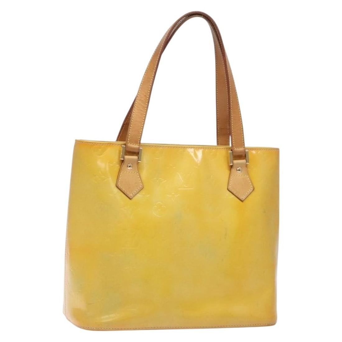 LOUIS VUITTON Monogram Vernis Houston Hand Bag Gris M91053 Patent Leather: LOUIS VUITTON Monogram Vernis Houston Hand Bag Gris M91053 Patent Leather This authentic LOUIS VUITTON Monogram Vernis Houston Hand Bag in Gris is a stylish addition for any fashion enthusiast. Crafte