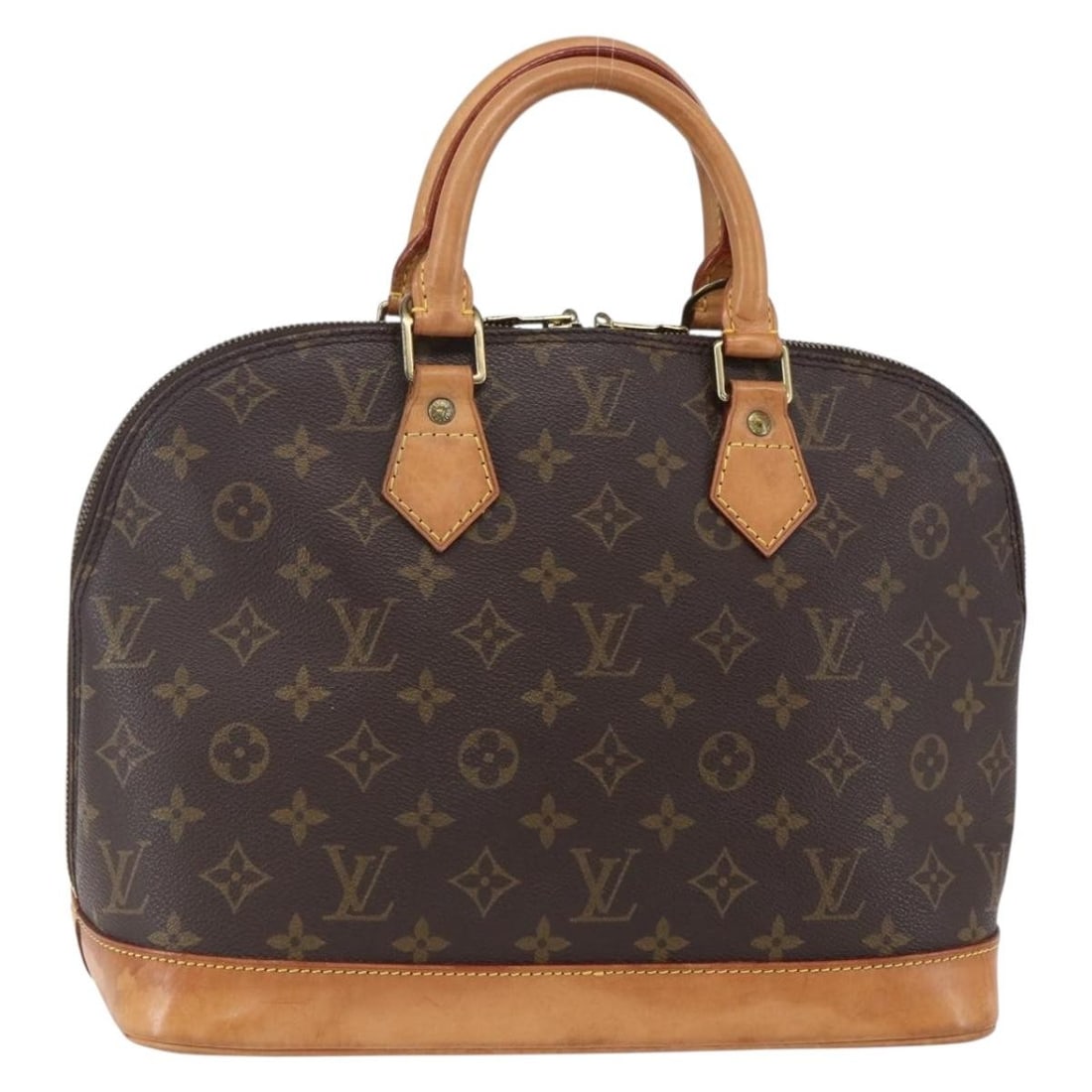 LOUIS VUITTON Monogram Alma Hand Bag M51130 Auth France (1 of 18)