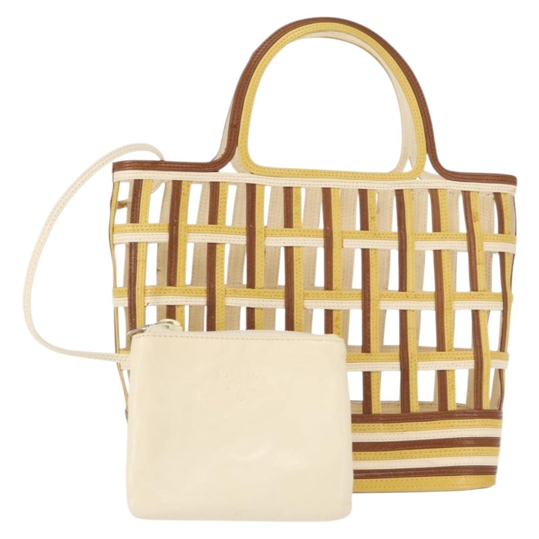 PRADA Leather Hand Bag Brown Made in Italy BA8023: PRADA Leather Hand Bag Brown Made in Italy BA8023 Elevate your accessory collection with this authentic PRADA Hand Bag, expertly crafted in Italy from high-quality brown leather. Designed in a classic