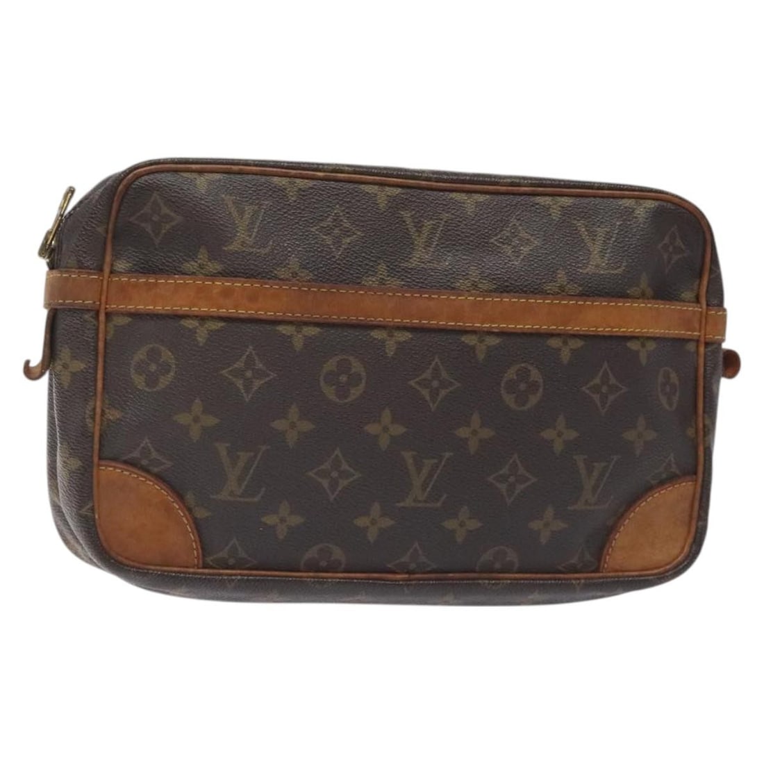 LOUIS VUITTON Monogram Compiegne 28 Clutch Bag M51845 Authentic France: LOUIS VUITTON Monogram Compiegne 28 Clutch Bag M51845 Authentic France This authentic LOUIS VUITTON Monogram Compiegne 28 Clutch Bag (Model M51845) is a stylish accessory crafted from durable Monogram