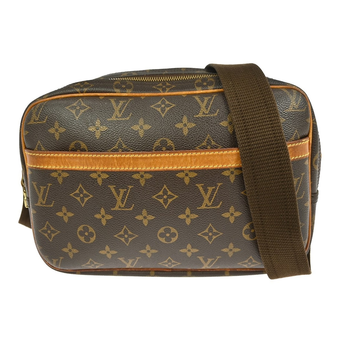 Louis Vuitton Reporter PM Monogram Canvas Shoulder Bag M45254: Louis Vuitton Reporter PM Monogram Canvas Shoulder Bag M45254 This Louis Vuitton Reporter PM Shoulder Bag is a stylish and practical accessory, perfect for casual outings. Crafted from durable Monogra