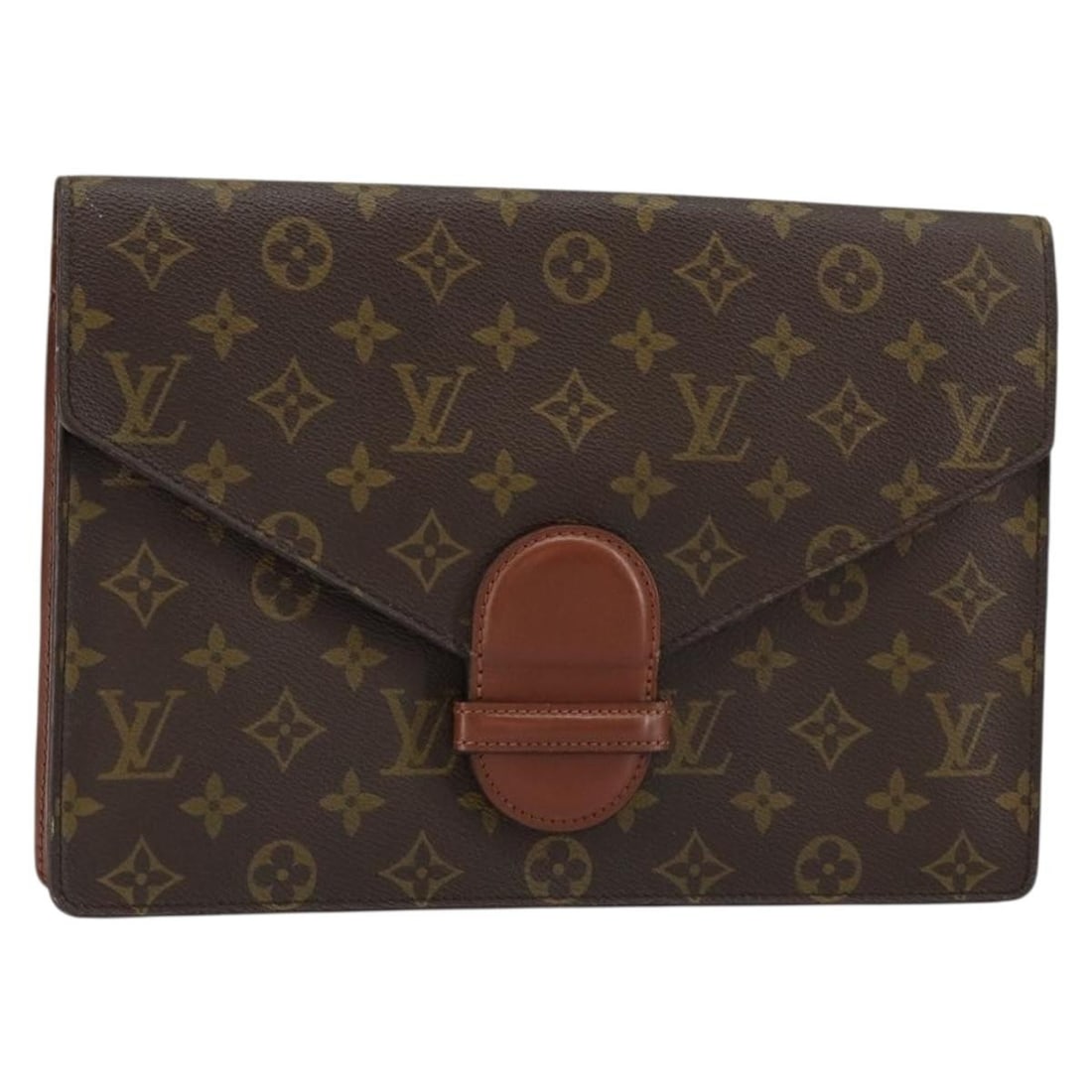 LOUIS VUITTON Monogram Ranelag Clutch Bag M51782 Authentic France (1 of 18)