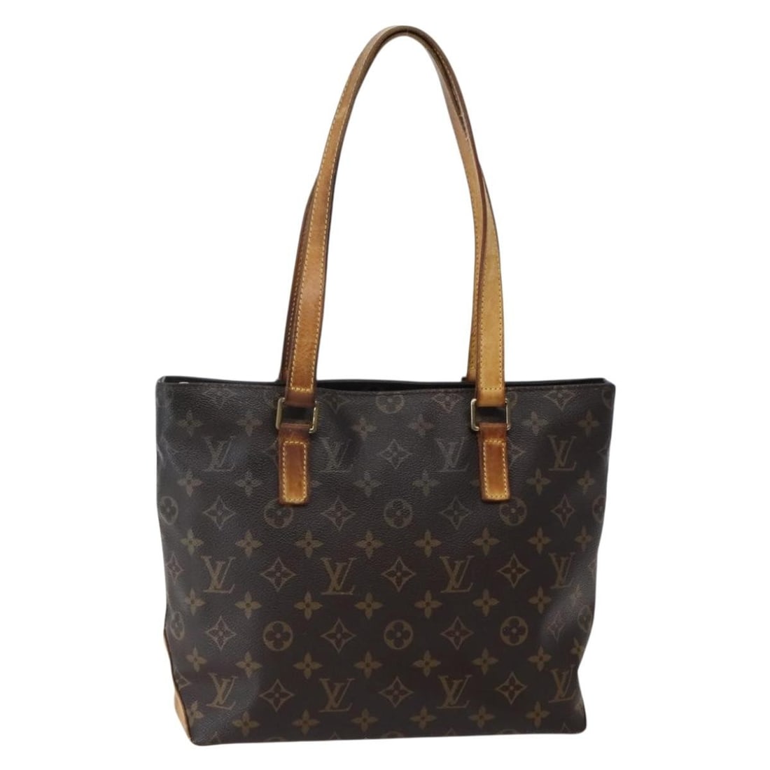 LOUIS VUITTON Monogram Cabas Piano Tote Bag M51148 Made in France: LOUIS VUITTON Monogram Cabas Piano Tote Bag M51148 Made in France The LOUIS VUITTON Monogram Cabas Piano Tote Bag is a stylish and functional accessory, perfect for everyday use. Crafted from durable