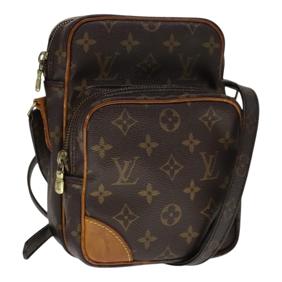 Louis Vuitton Monogram Amazon Shoulder Bag M45236 France Auth: Louis Vuitton Monogram Amazon Shoulder Bag M45236 France Auth This authentic Louis Vuitton Monogram Amazon Shoulder Bag is crafted from durable monogram canvas, showcasing the iconic Louis Vuitton pat