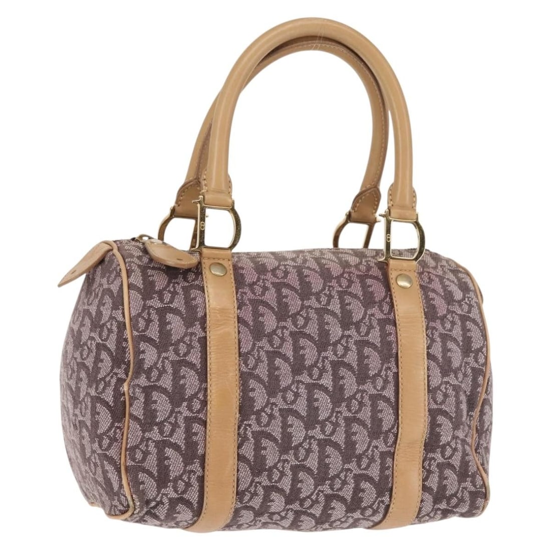 Christian Dior Pink Gold Trotter Canvas Mini Boston Bag Authentic Italy: Christian Dior Pink Gold Trotter Canvas Mini Boston Bag Authentic Italy This Christian Dior Trotter Canvas Mini Boston Bag showcases a chic pink and gold color palette, making it a stylish addition to