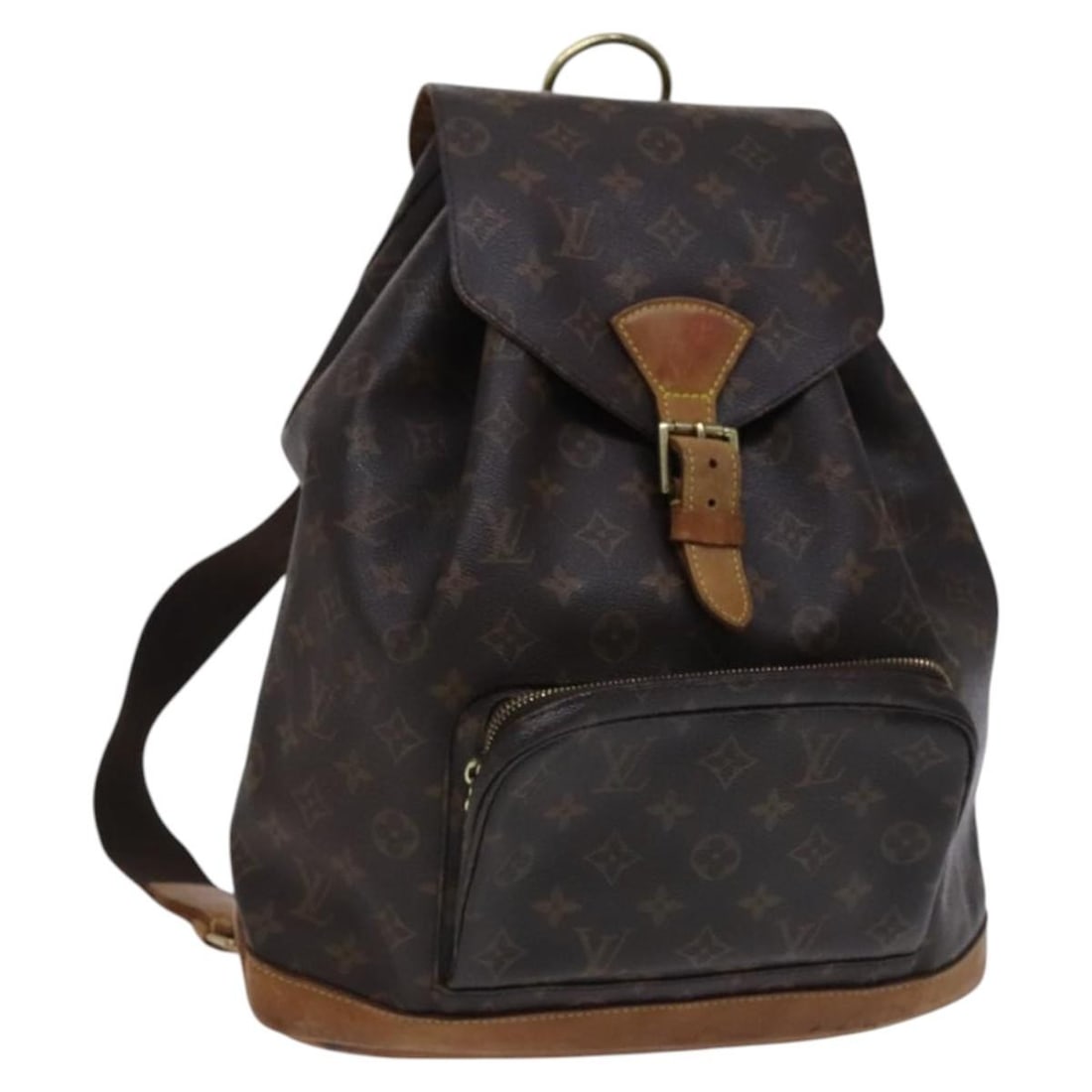 LOUIS VUITTON Monogram Montsouris GM Backpack M51135 Auth France (1 of 18)