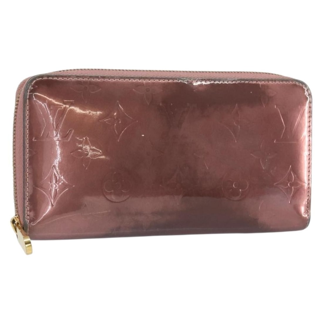 Louis Vuitton Zippy Long Wallet Monogram Vernis Rose Pearl Patent Leather M69796: Louis Vuitton Zippy Long Wallet Monogram Vernis Rose Pearl Patent Leather M69796 This is a Louis Vuitton Monogram Vernis Zippy wallet in Rose Pearl, crafted from patent leather. The wallet features a