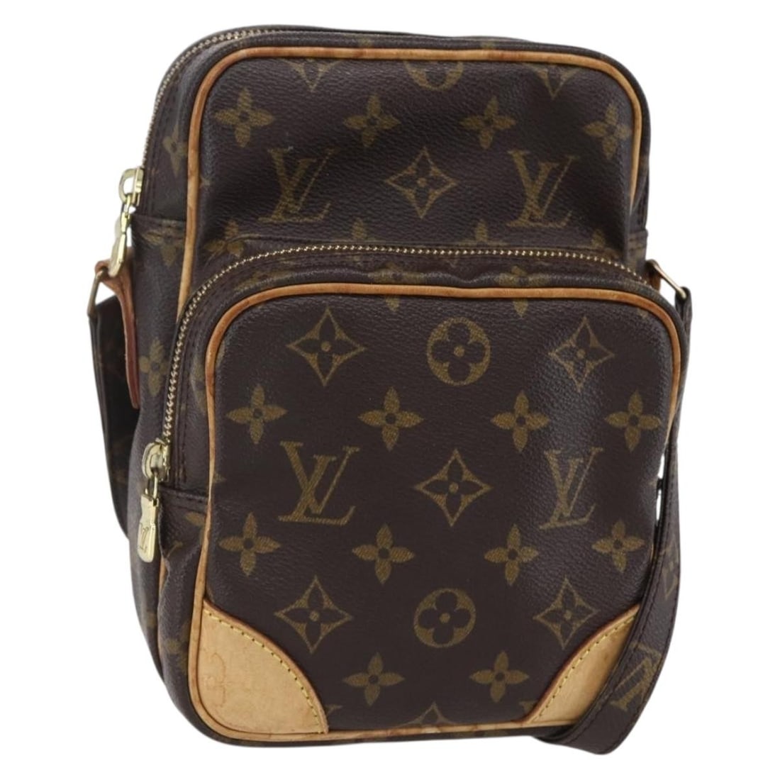 LOUIS VUITTON Monogram Amazon Shoulder Bag M45236 Auth France (1 of 18)