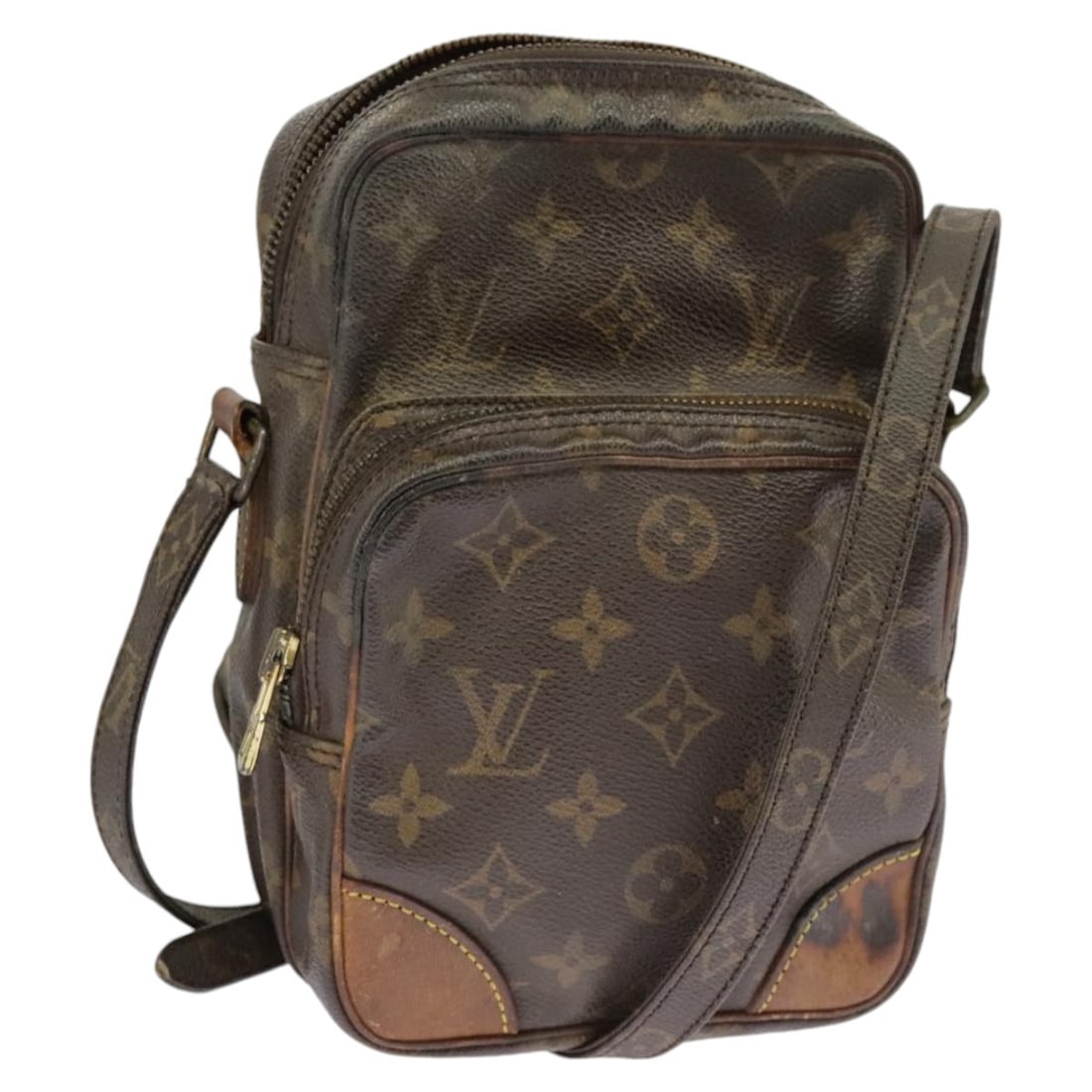 Authentic LOUIS VUITTON Monogram Amazon Shoulder Bag M45236 (1 of 18)