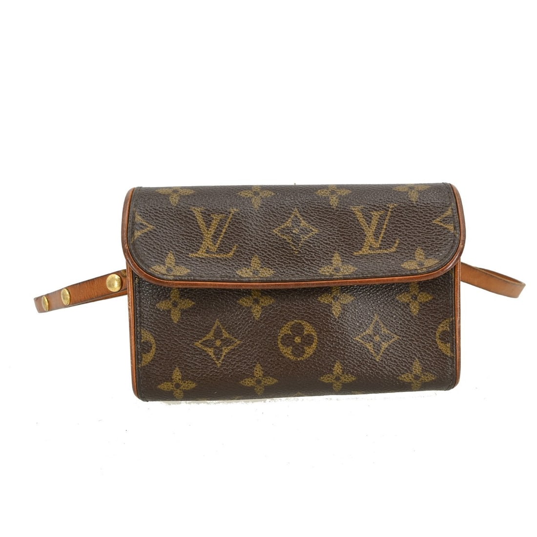 Louis Vuitton Pochette Florentine Monogram Canvas Small Bum Bag M51855: Louis Vuitton Pochette Florentine Monogram Canvas Small Bum Bag M51855 This Louis Vuitton Pochette Florentine bum bag features the iconic Monogram canvas leather exterior with a magnetic snap closure