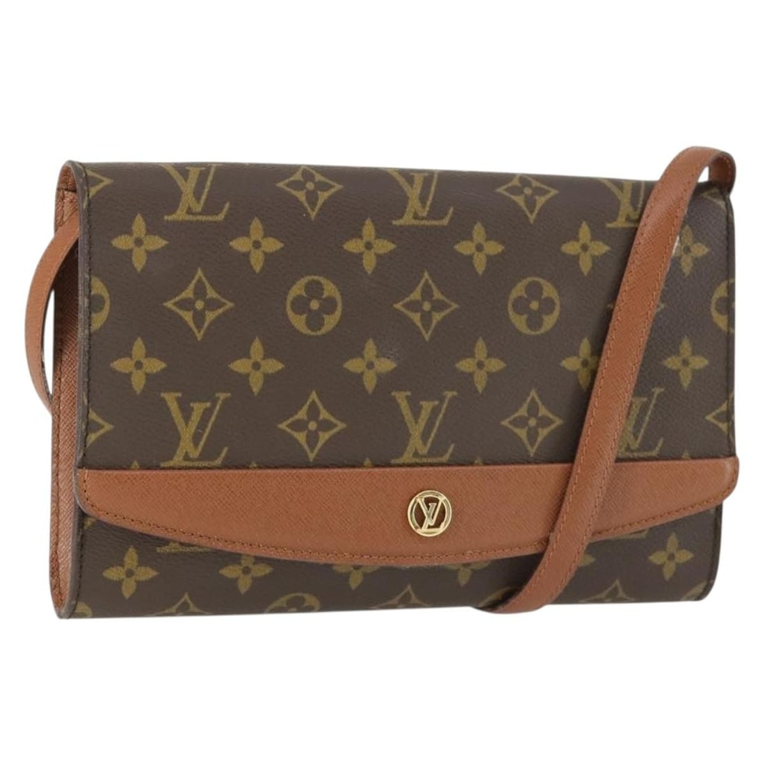 Louis Vuitton Monogram Canvas Bordeaux 24 Shoulder Bag M51798 France: Louis Vuitton Monogram Canvas Bordeaux 24 Shoulder Bag M51798 France This is a Louis Vuitton Monogram Bordeaux 24 shoulder bag crafted from the brand's signature monogram canvas. The bag features a st