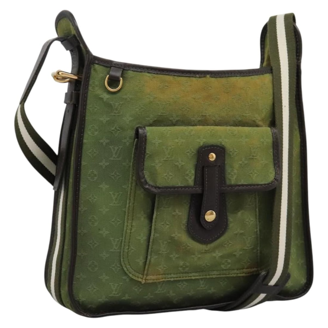 Louis Vuitton Monogram Mini Besace Mary Kate Shoulder Bag TST Khaki M92322: Louis Vuitton Monogram Mini Besace Mary Kate Shoulder Bag TST Khaki M92322 The LOUIS VUITTON Monogram Mini Besace Mary Kate Bag is a stylish shoulder bag crafted from Monogram Mini Canvas in a chic TS