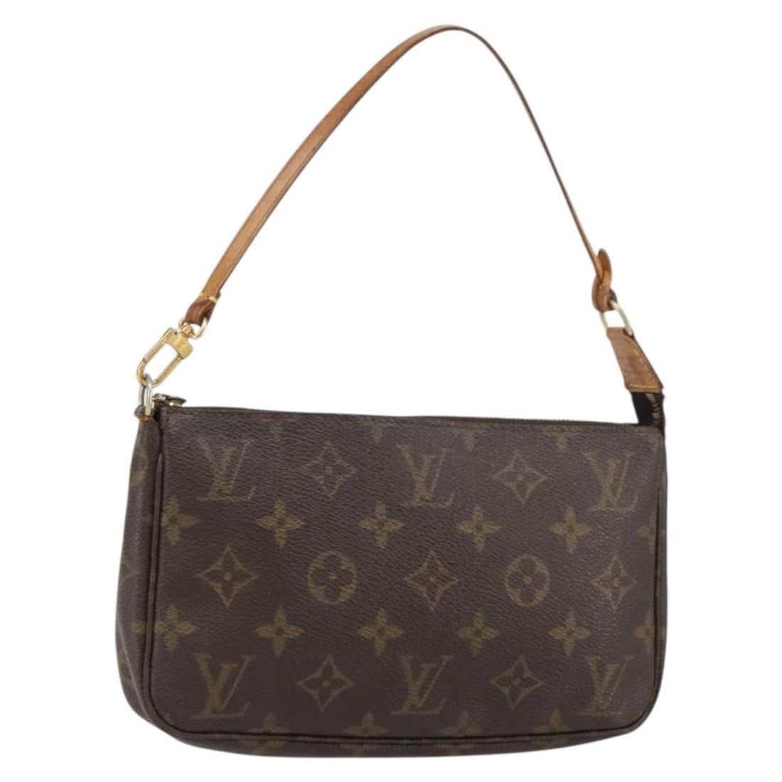 LOUIS VUITTON Monogram Pochette Accessoires Pouch M51980 Authenticated (1 of 18)