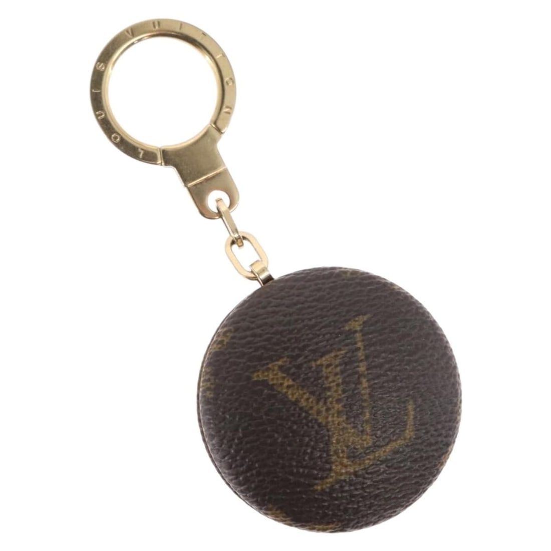 Monogram Canvas Astropill Key Holder by Louis Vuitton M51910: Monogram Canvas Astropill Key Holder by Louis Vuitton M51910 This is a Louis Vuitton Monogram Astropill key holder crafted from signature Monogram canvas. The accessory features a compact design with