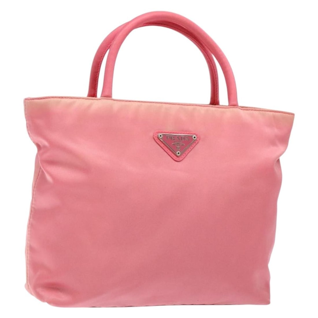 Prada Nylon Hand Bag Pink Made in Italy Authentic (1 of 18)