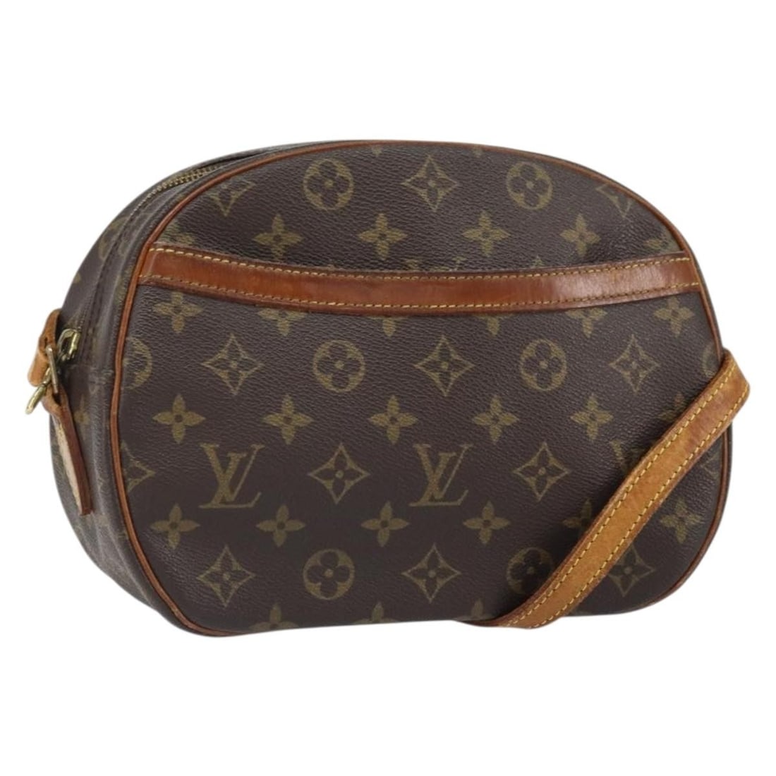 Louis Vuitton Blois Monogram Canvas Shoulder Bag M51221 France: Louis Vuitton Blois Monogram Canvas Shoulder Bag M51221 France This Louis Vuitton Monogram Blois shoulder bag, model M51221, features the classic monogram canvas exterior and is designed for everyday