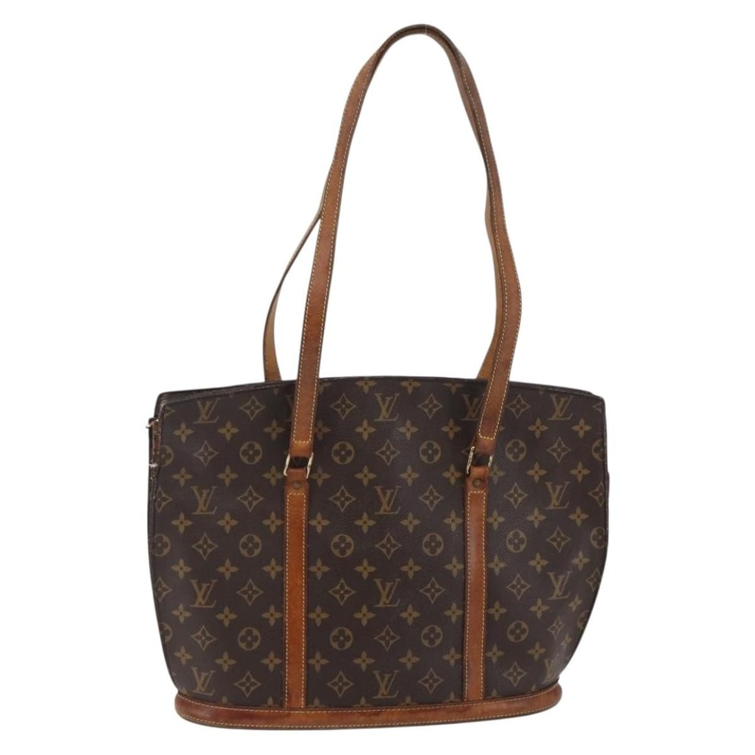 LOUIS VUITTON Monogram Babylone Tote Bag M51102 Made in France: LOUIS VUITTON Monogram Babylone Tote Bag M51102 Made in France This authentic LOUIS VUITTON Monogram Babylone Tote Bag (Model M51102) showcases a stylish design made from durable Monogram Canvas. With