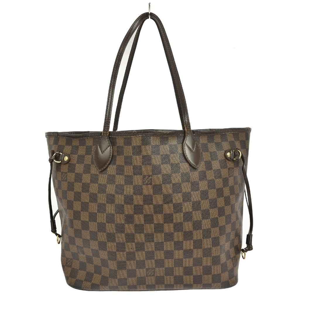 Louis Vuitton Damier Neverfull MM Tote Bag N51105 Brown Canvas: Louis Vuitton Damier Neverfull MM Tote Bag N51105 Brown Canvas Introducing the Louis Vuitton Damier Neverfull MM Shoulder Tote Bag, a stylish and functional accessory perfect for casual occasions. Thi